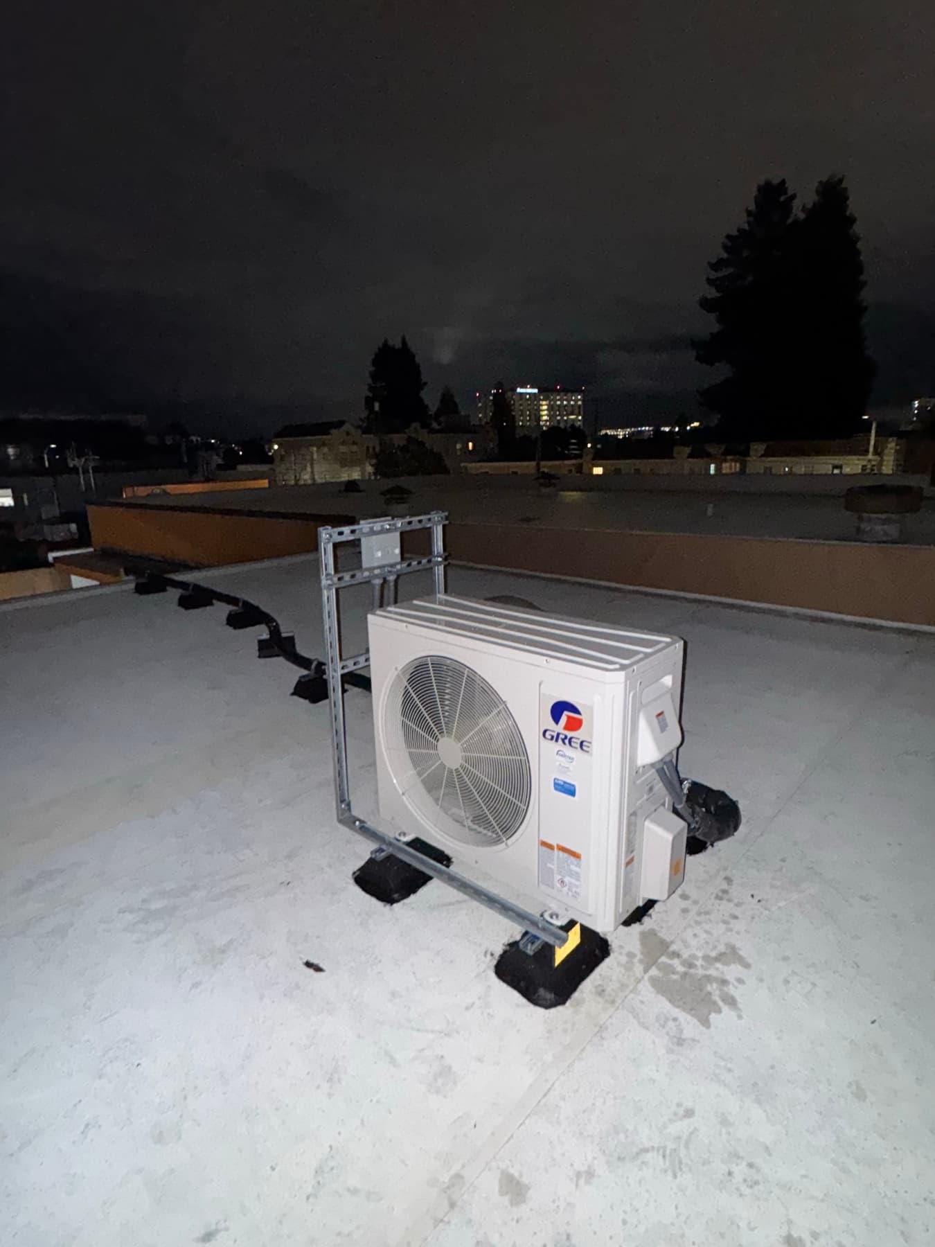 Indoor unit install detail