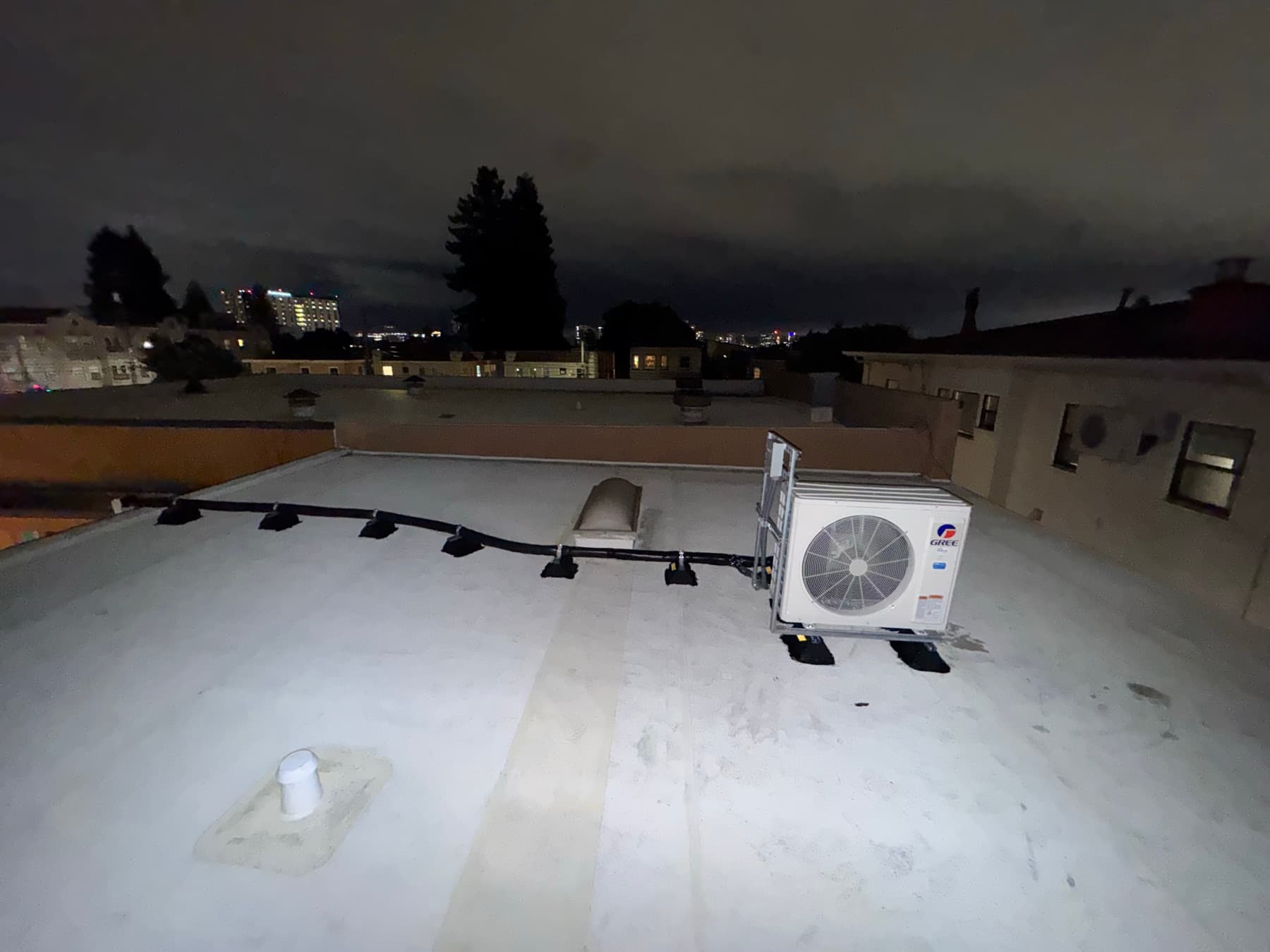 HVAC ductwork detail